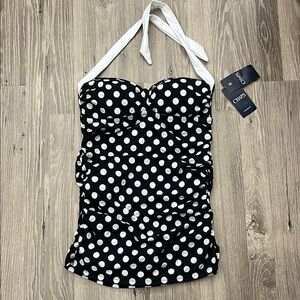 NWT Chaps swim suit/10